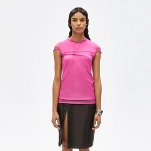 Helmut Lang Short-Sleeve Layered Tee